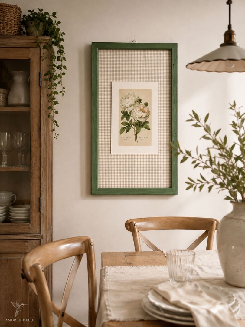 Cuadro Vichy Flowers 2
