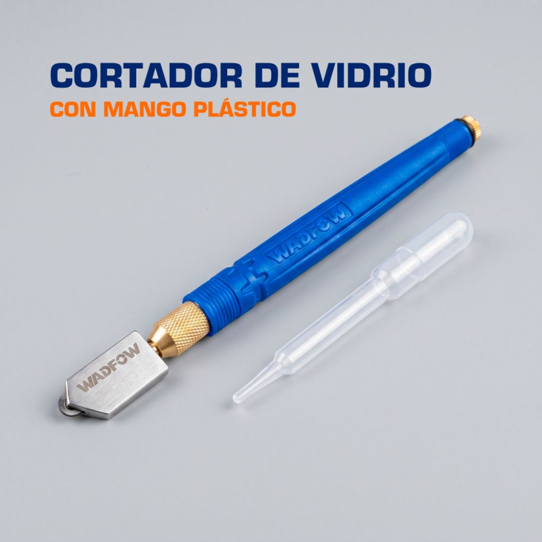 CORTA VIDRIO MANGO PLASTICO 160MM 