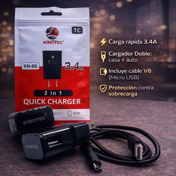 Cargador Kinotec KN-80 TC - imagen 1