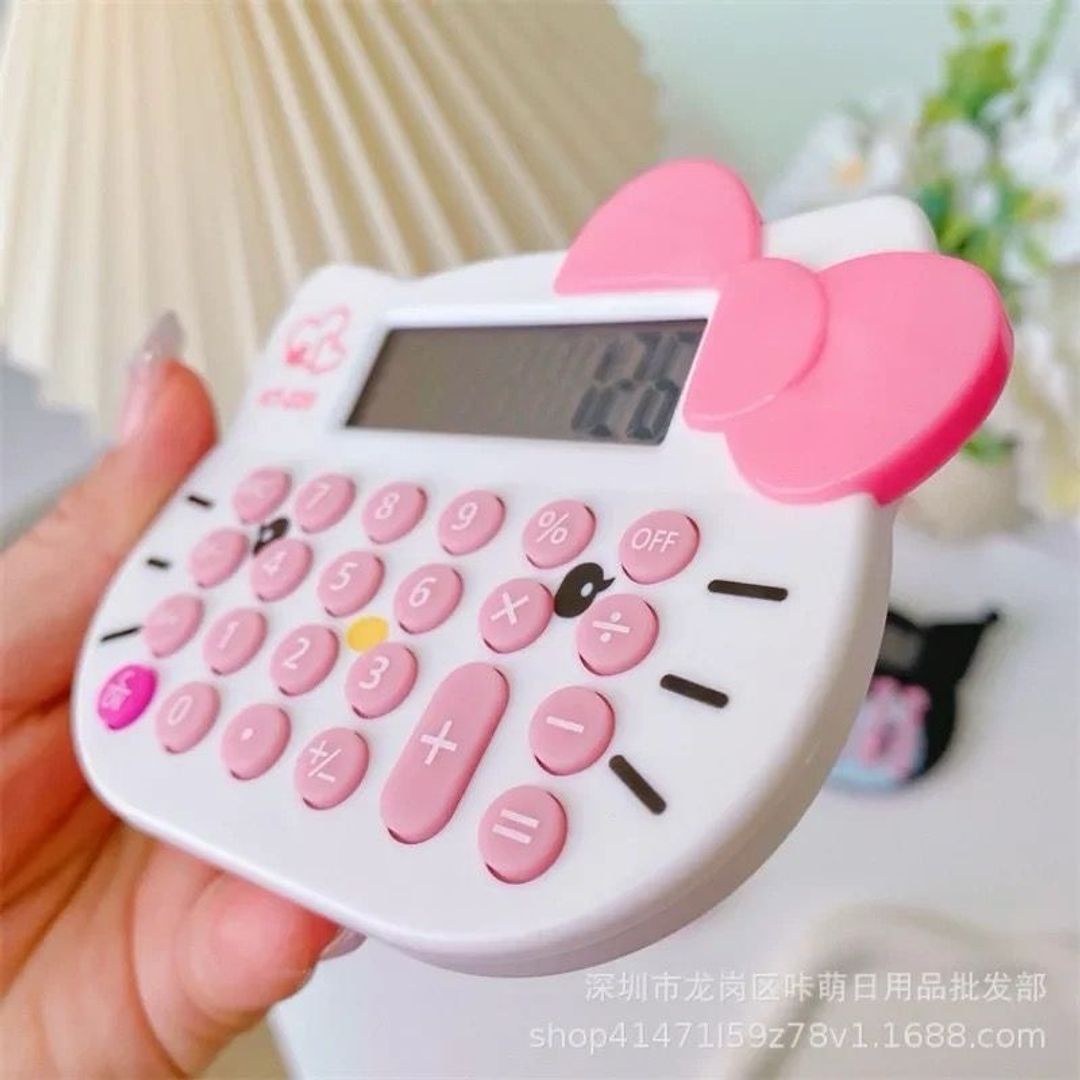 Calculadora hello kitty pequeña 