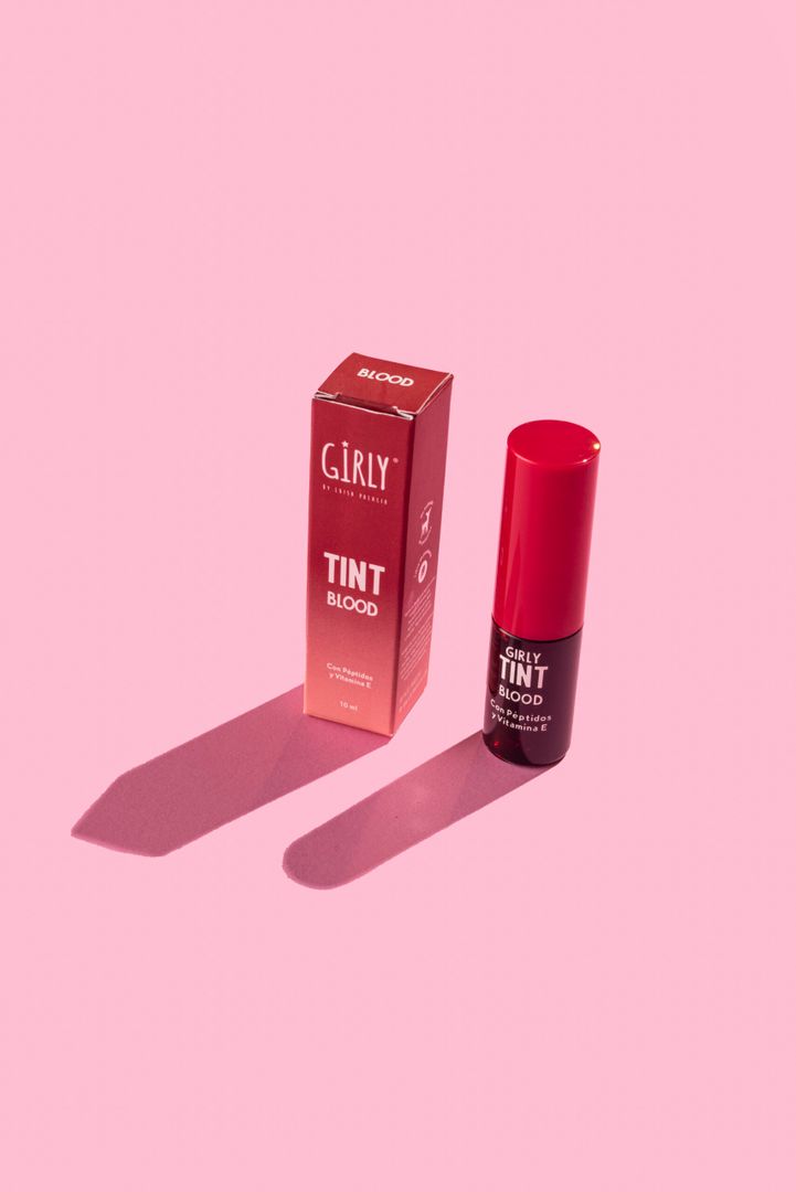 Girly Tint BLOOD tinta para labios y mejillas con peptidos