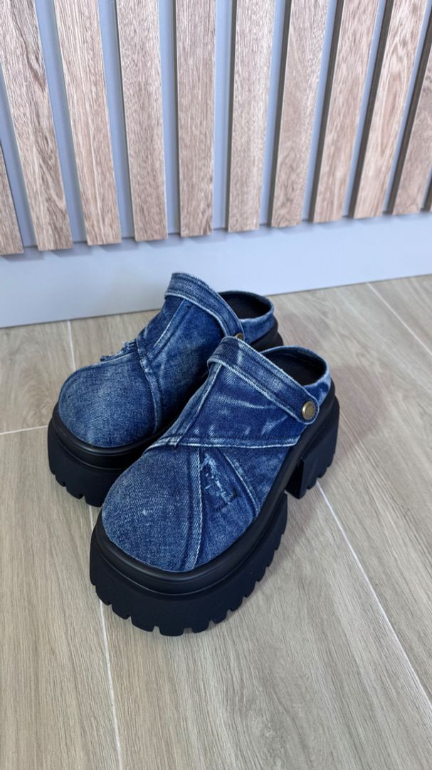 ZUECO JEAN DENIM