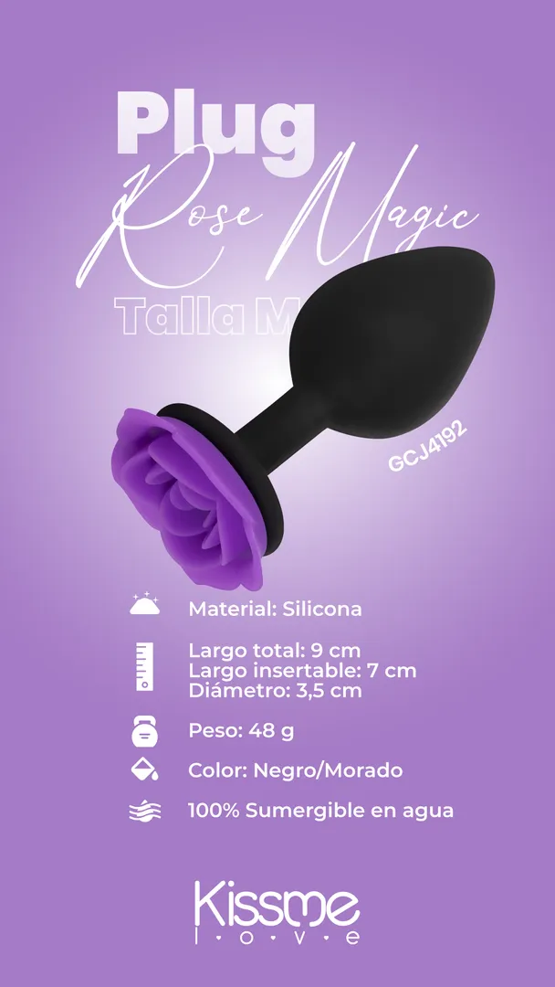 PLUG ROSE MAGIC TALLA M