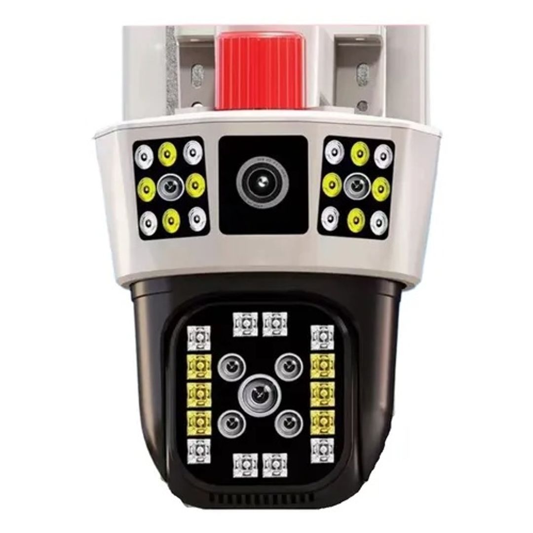 CAMARA DE 3 LENTES CON ALARMA 