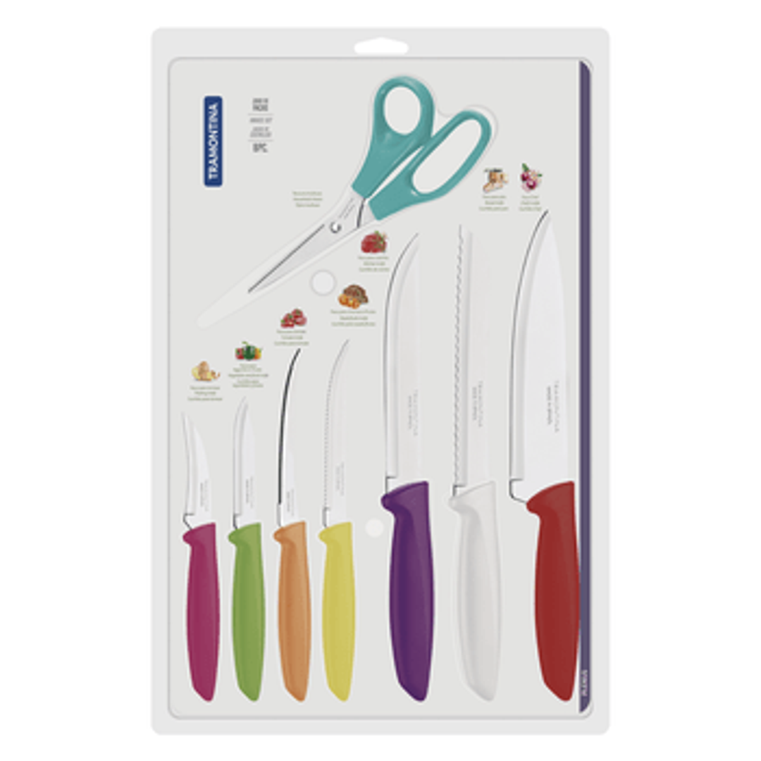 JUEGO DE CUCHILLOS 8 PIEZAS 