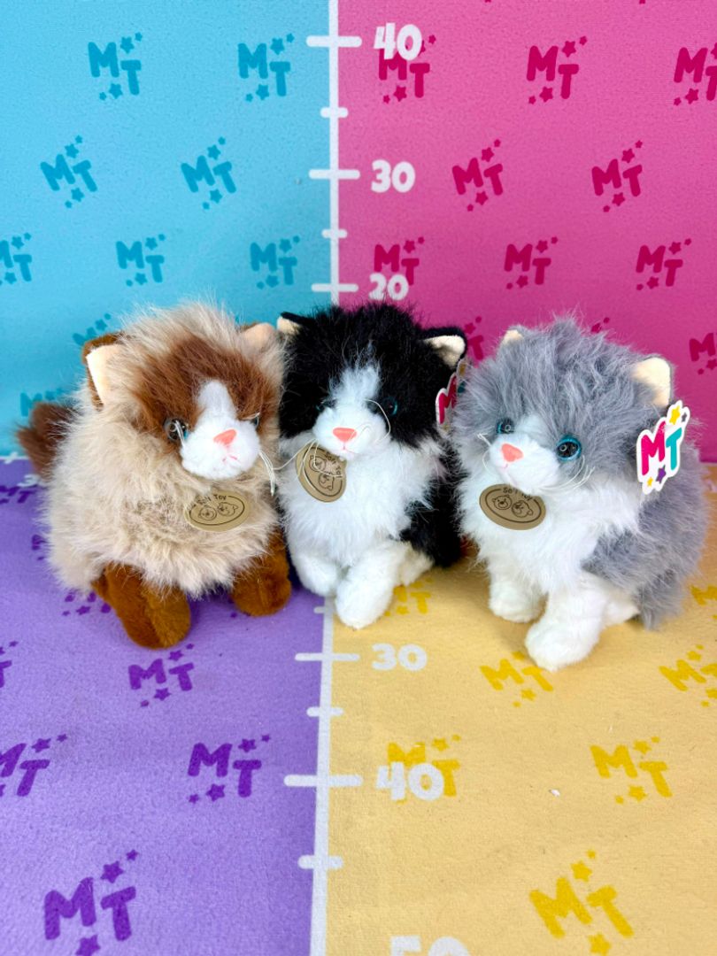 Gato sentado placa soft Toy 25cm FP