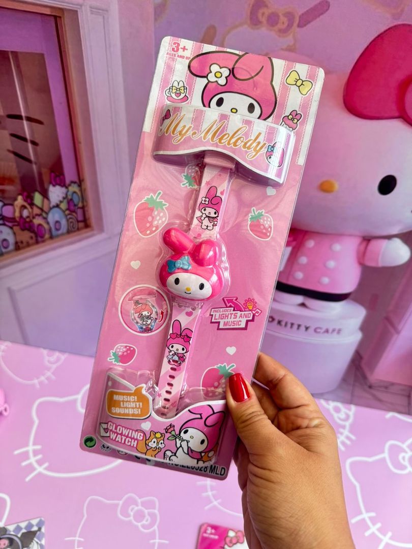 Reloj infantil con luz y sonido 