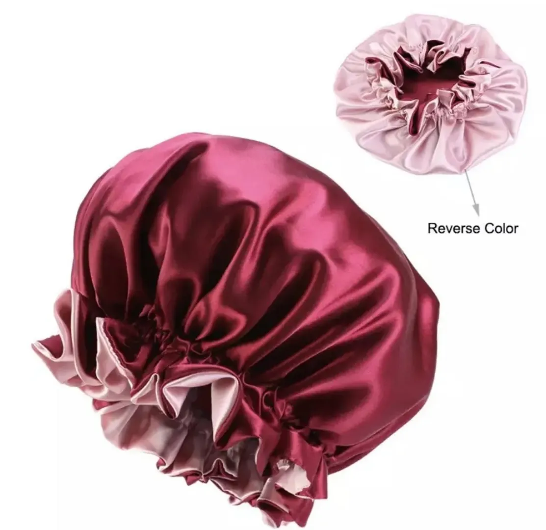 GORRO DE SATÍN REVERSIBLE