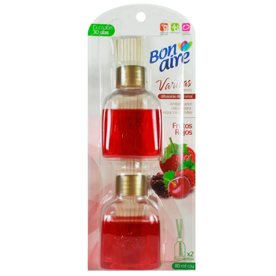 AMBIENTADOR BONAIRE VARITAS FRUTOS*2*80ML