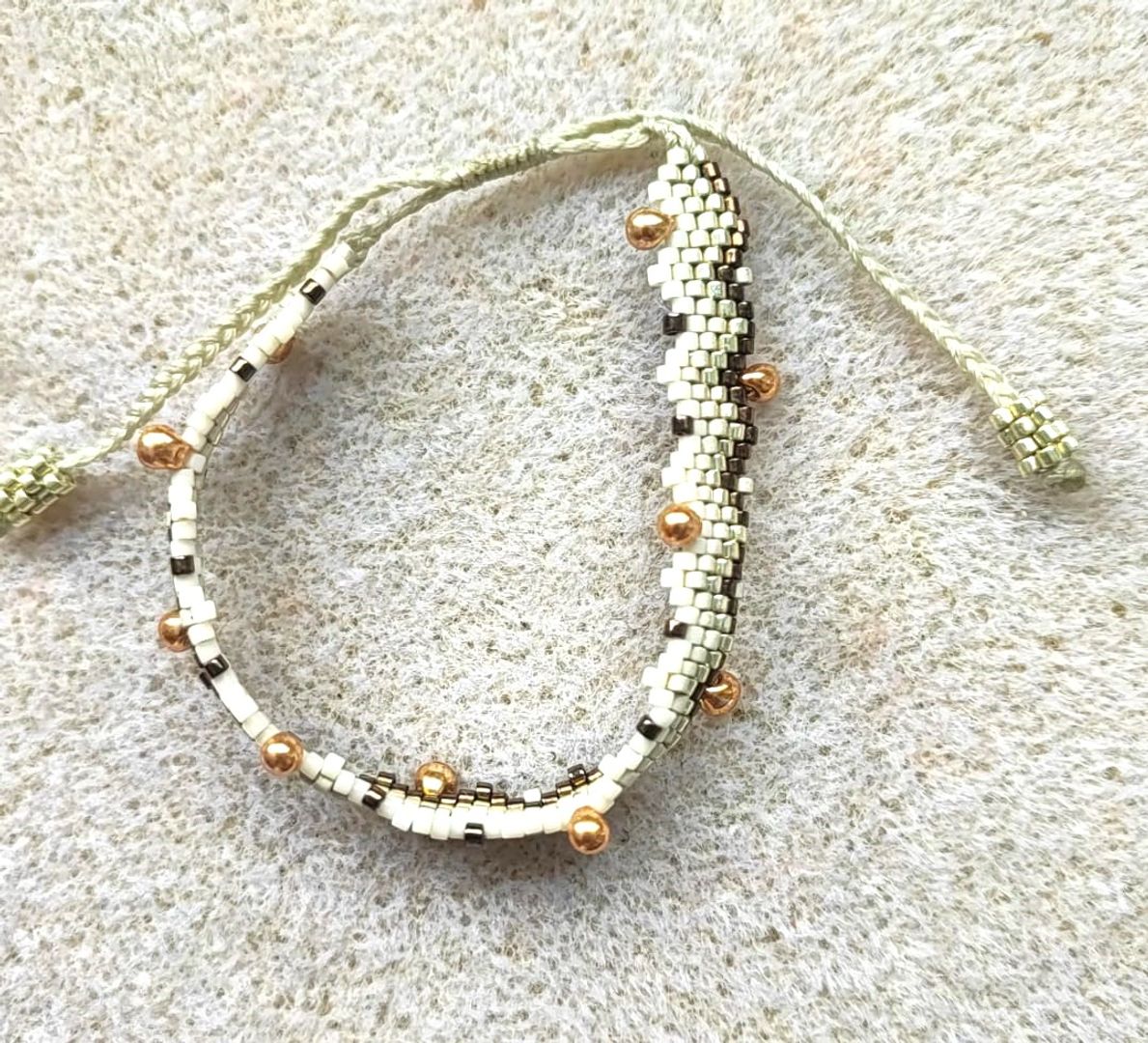 Pulsera Miyuki con Drops