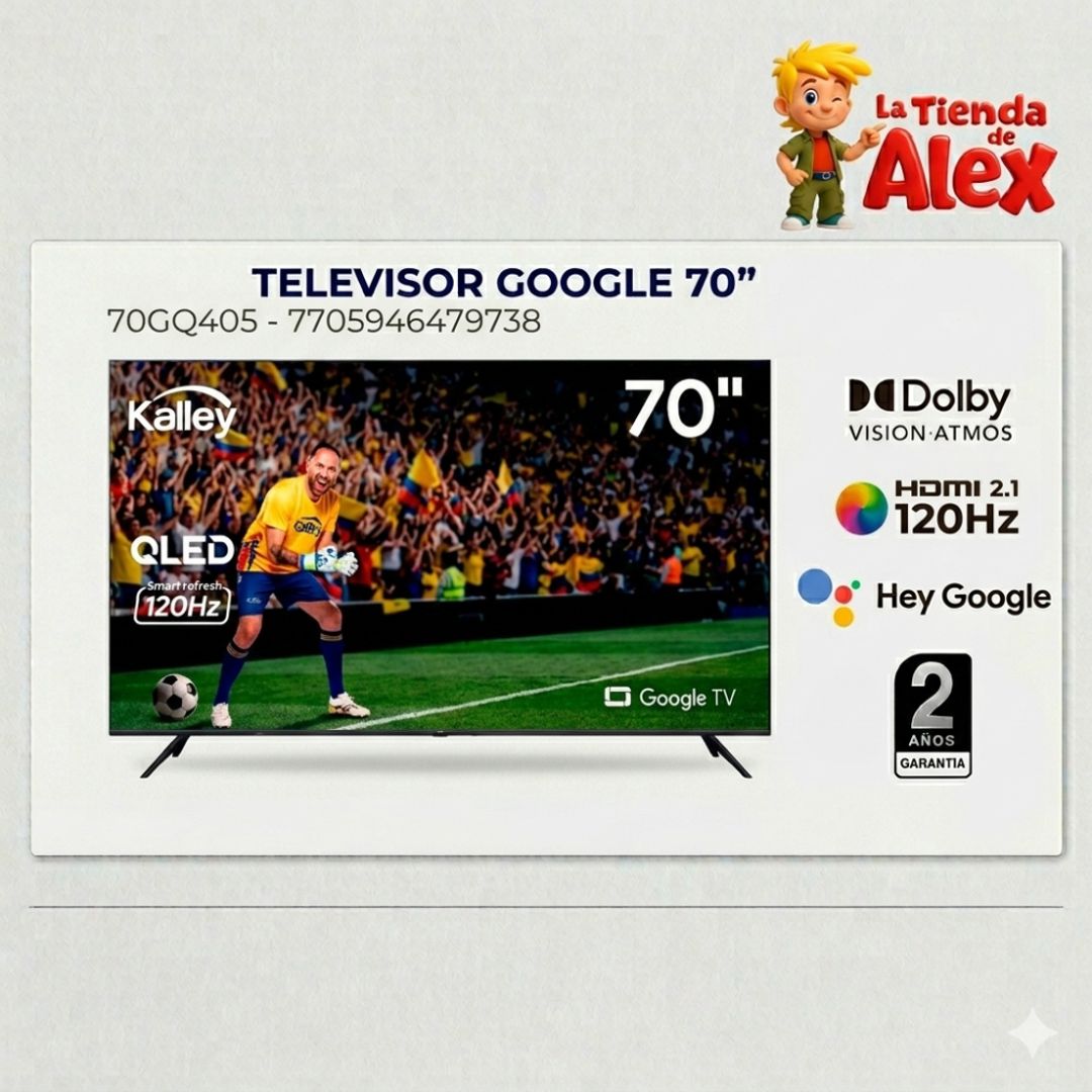 TELEVISOR GOOGLE DE 70''