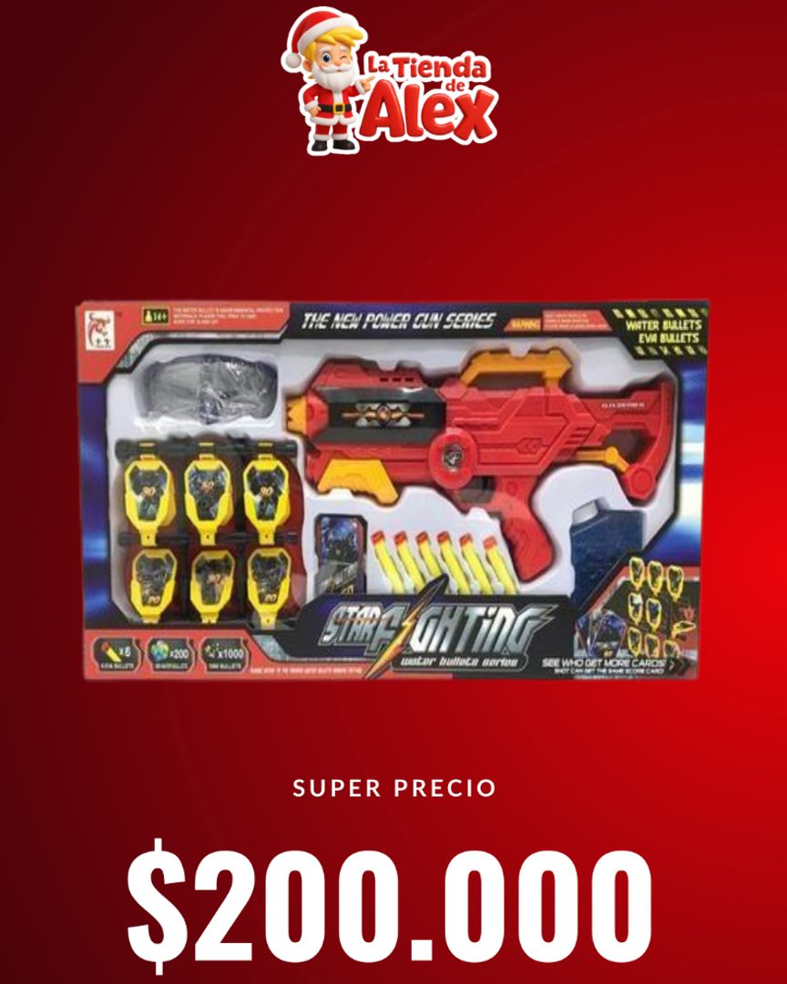 Star Fighting! Set de Combate y Cartas Coleccionables