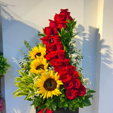 Imagen del producto SEMIESPIRAL CON GIRASOLES