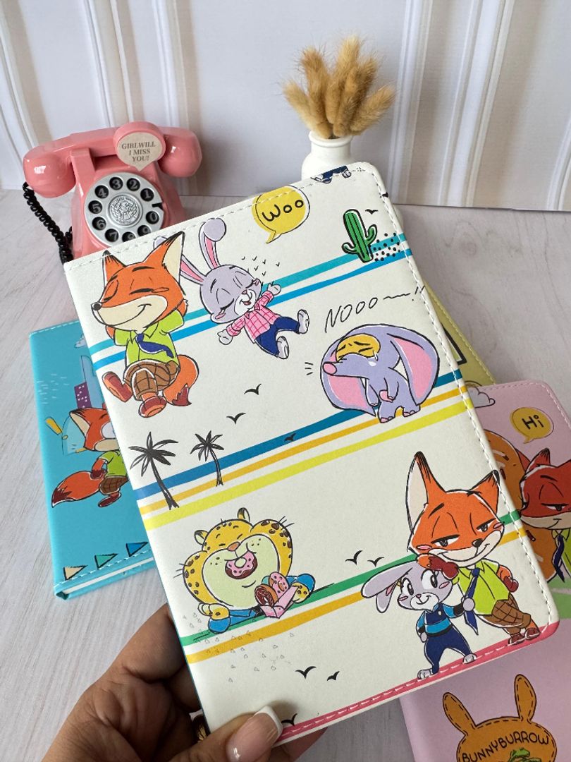 Cuadernos zootopia 