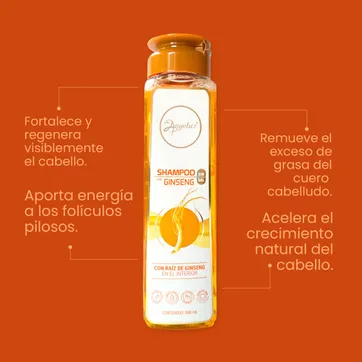 SHAMPOO GINSENG ANYELUZ - imagen 2