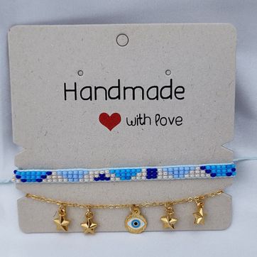 Imagen del producto TOBILLERA OJO AZUL