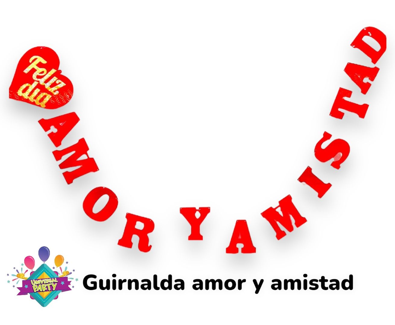 GUIRNALDA AMOR Y AMISTAD 