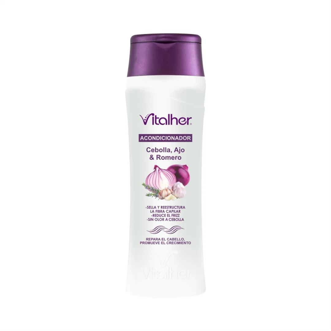 VITALHER ACONDICIONADOR CEBOLLA AJO Y ROMERO 350ML