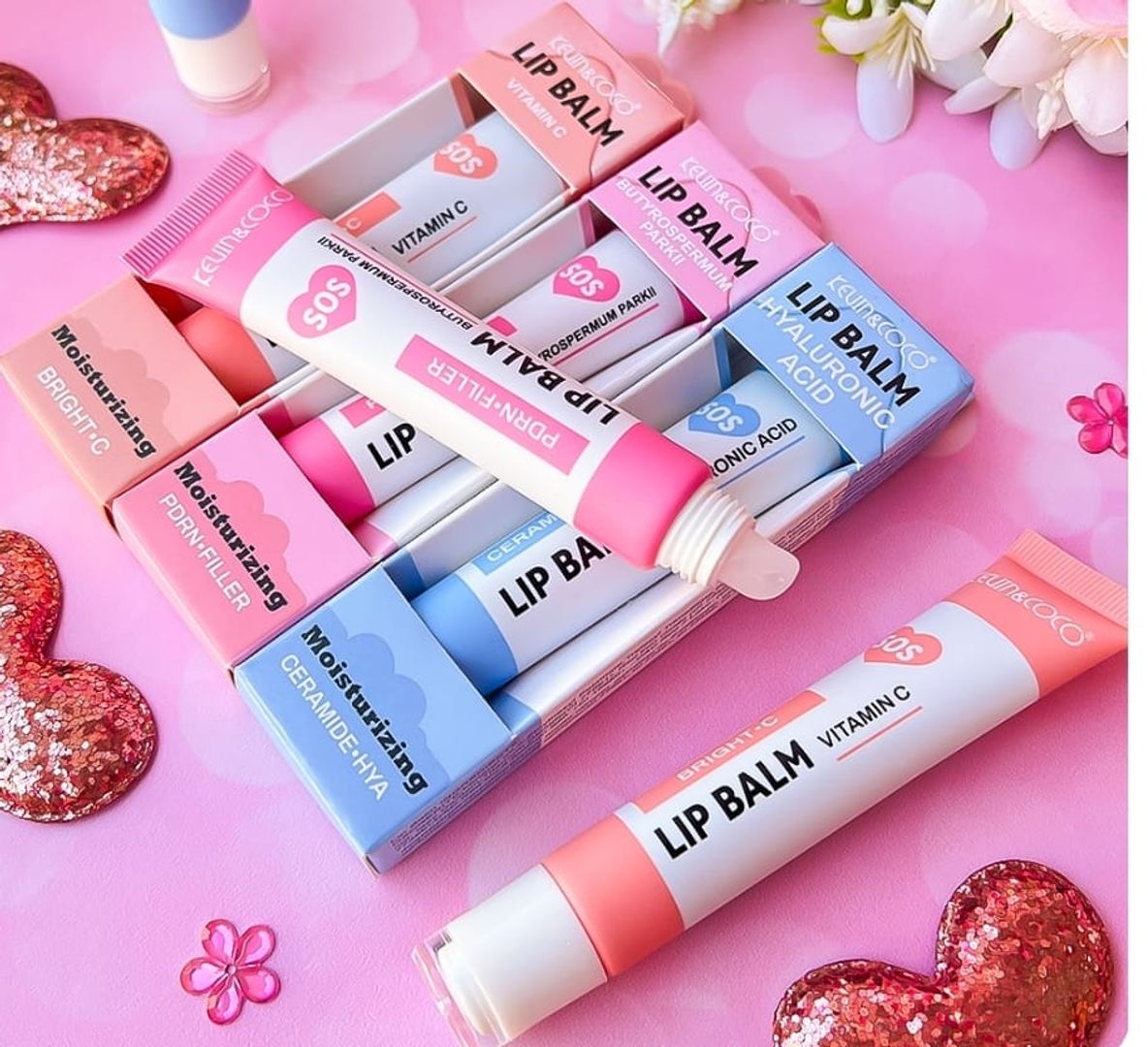 81- BALSAMO REPARADOR DE LABIOS COLAPSIBLE KISS BEAUTY 