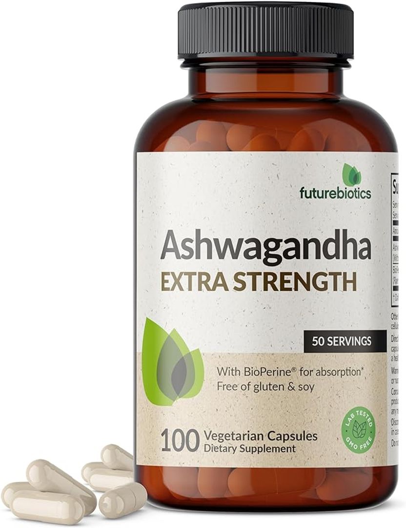 Ashwagandha  Soporte extra fuerte 100 Cáp 150 mg