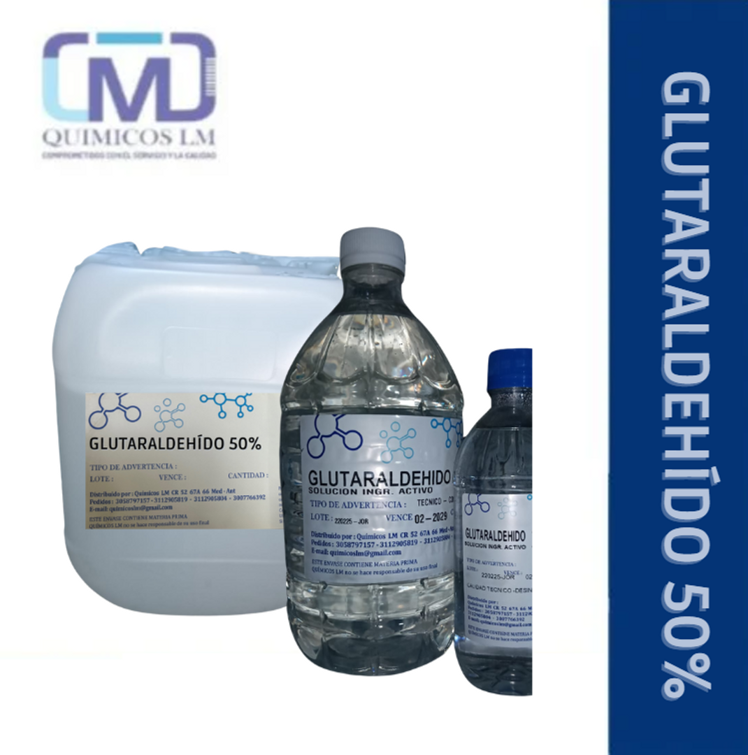 GLUTARALDEHIDO 50%