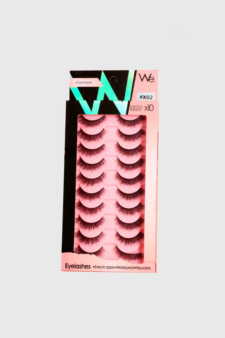 PESTAÑAS X10 FEMENINA WE