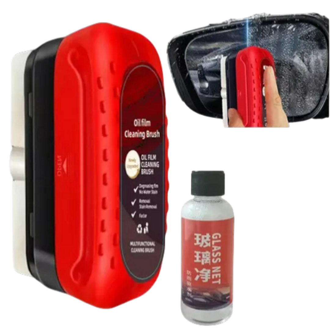 LIQUIDO HIDROFOBICO, ANTIEMPAÑANTE, ANTIENGRASANTE PARA VIDRIOS CASCOS CON REPUESTO