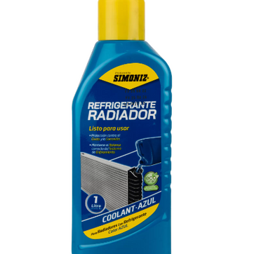 Imagen del producto REFRIGERANTE RADIADOR SIMONIZ QUALITOR AZUL X 1 LITRO