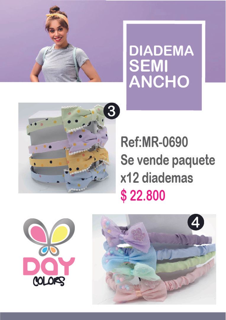 MR-0690 DIADEMA DECORADA