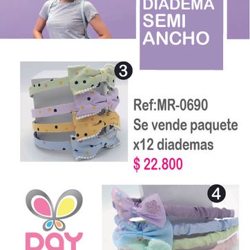 Imagen del producto MR-0690 DIADEMA DECORADA