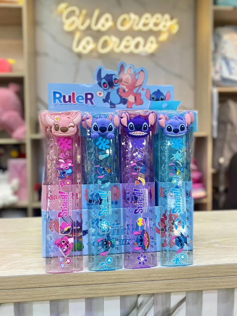 REGLA STICH 2 EN 1 ( 15 CM )