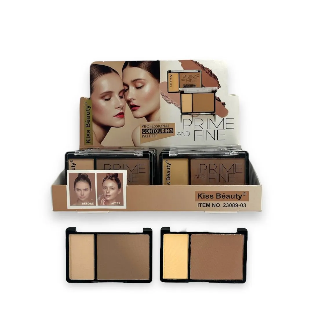  Paleta de Contorno Kiss Beauty 