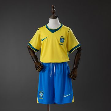 Brasil 2026 Manga Corta Niño Fan - imagen 1