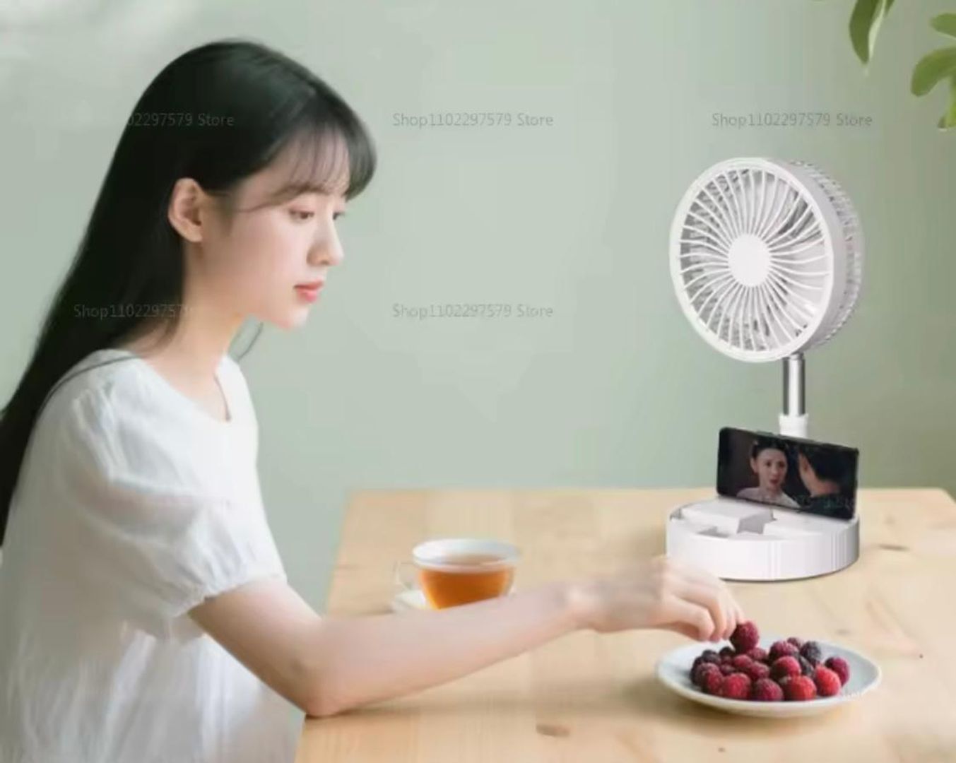 Ventilador portátil plegable