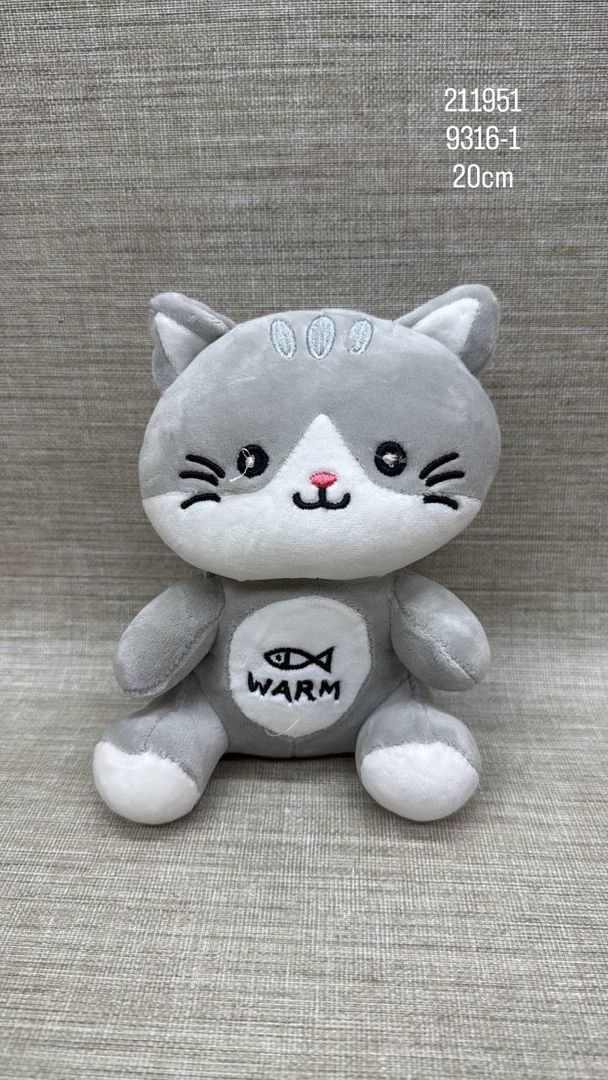 GATITO SURTIDO 20CM