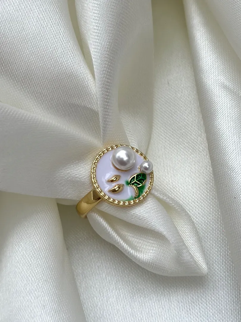 Anillo perla 