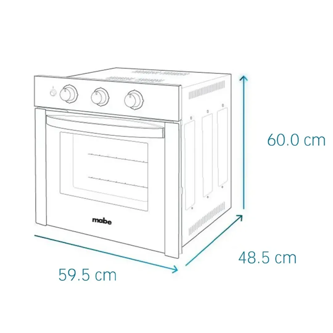 HORNO MABE EE TIMER GRILL LUZ