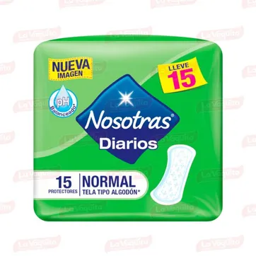 Imagen del producto PROTECTORES NOSOTRAS DIARIO*15