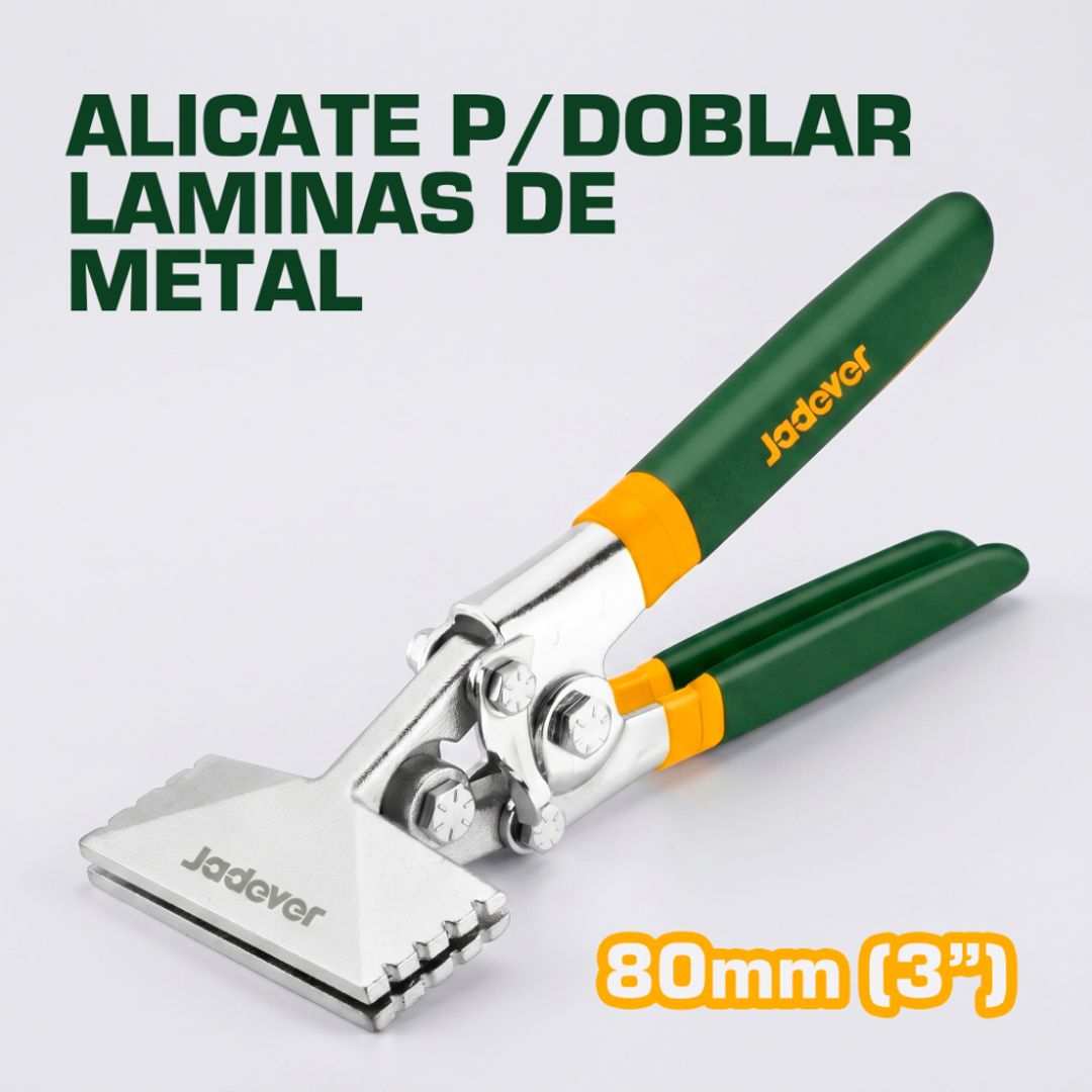 ALICATE PARA DOBLAR LAMINAS DE METAL 3"