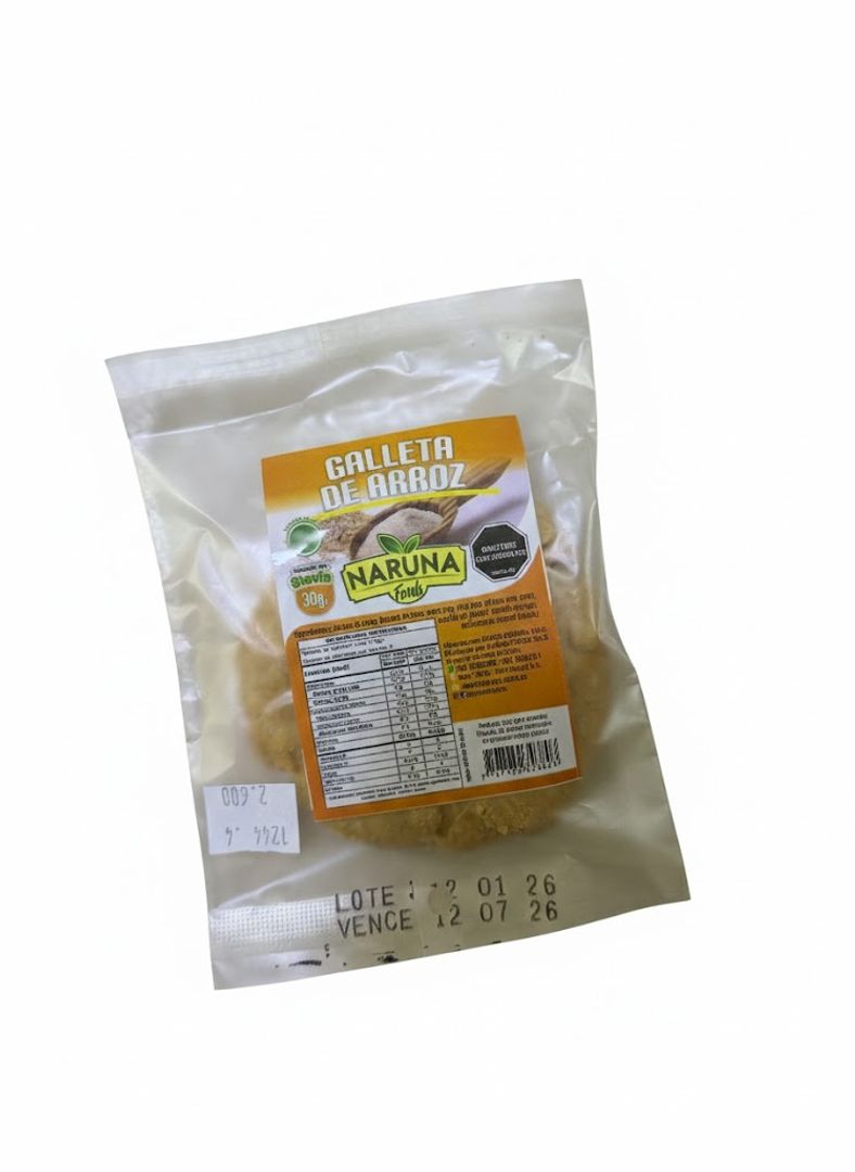 GALLETA DE ARROZ X UND NARUNA