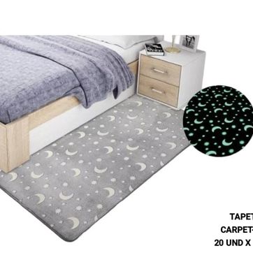 TAPETE QUE SE ILUMINA EN LA OSCURIDAD - imagen 1