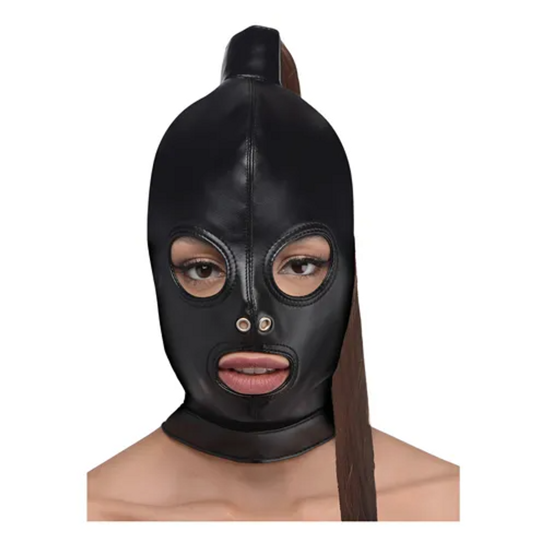 CAPUCHA SADO CON CABELLO