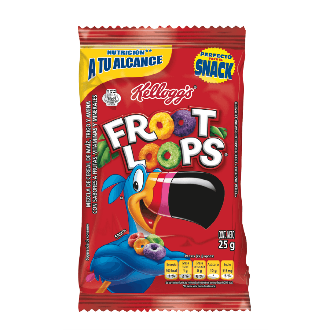 FROOT LOOPS PAQUETICO*25G