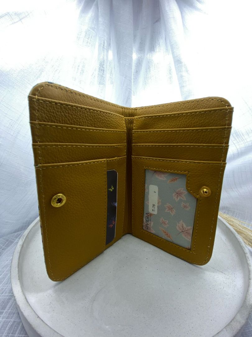 Billetera de dama, cuero 