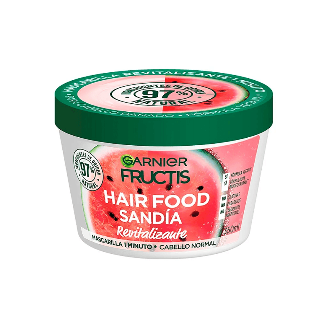 MASCARILLA CAPILAR GARNIER*350ML HAIR FOOD SANDIA