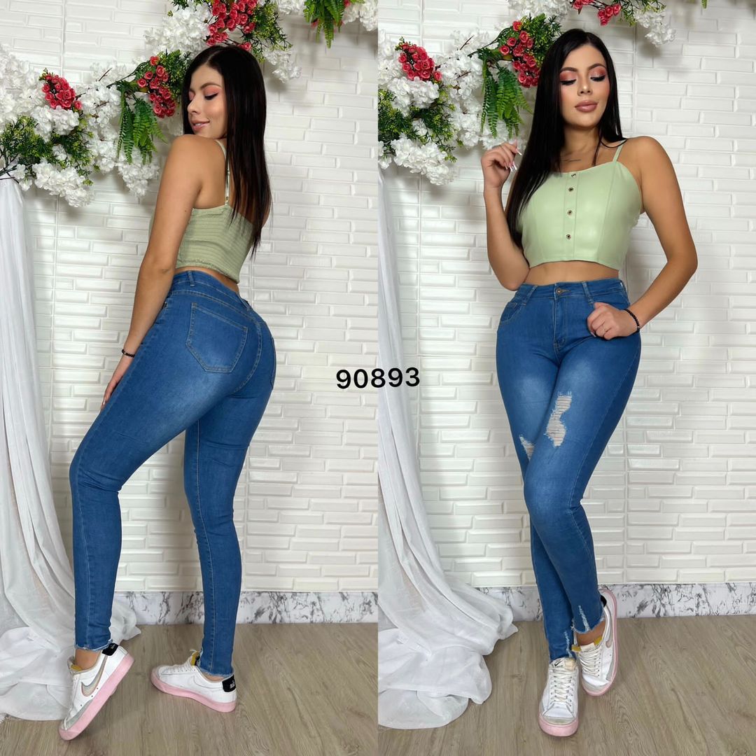 Jeans Skinny 50.000 _ Con rotos