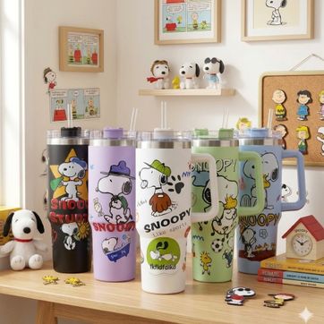 Termo tipo Stanley snoopy  - imagen 1