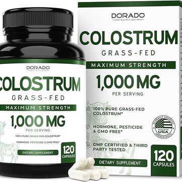 Calostro de 1000 mg 120 cápsulas veganas Dorado - imagen 1