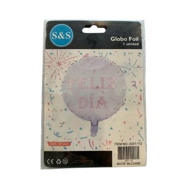 Imagen del producto Globos Foil (Feliz Dia)