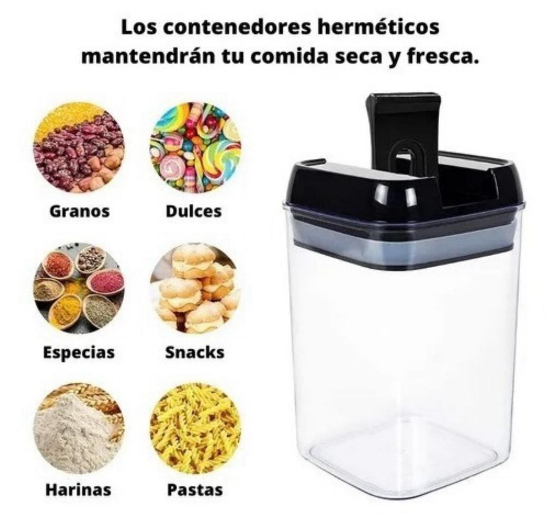 CONTENEDORES DE COCINA X 7 UNIDADES